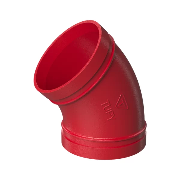 COTOVELO 45° GROOVED