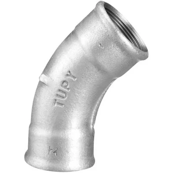 CURVA 45° F BSP TUPY