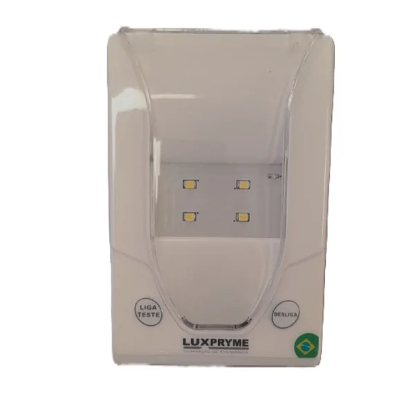 ILUMINAÇÃO DE EMERGENCIA COMPACTA 300 LUMENS 