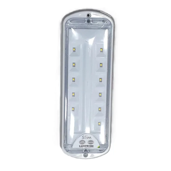 ILUMINAÇÃO DE EMERGENCIA SLIM 300 LUMENS IP53