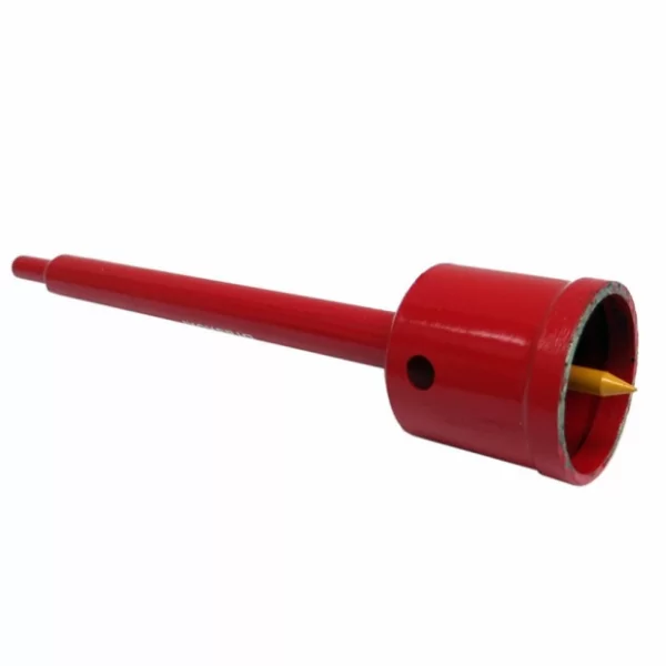 SERRA COPO DIAMANTADA KSC VERMELHO COM HASTE SDS PLUS BRASKOKI